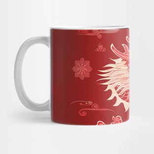 Chinese Dragon 7: Chinese New Year, Year of the Dragon on a Dark Background Mug